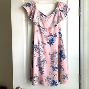BR off the shoulder dress
